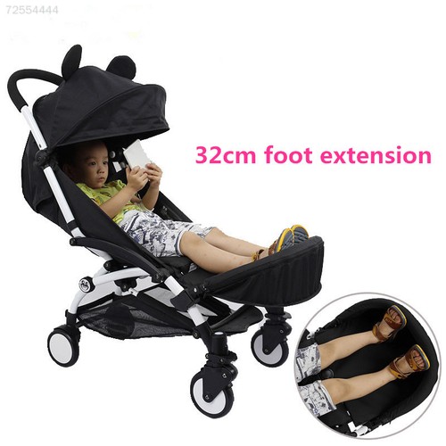 8AEB 32cm Baby Stroller Foot Dragging Baby Stroller Footrest Armrest Extension