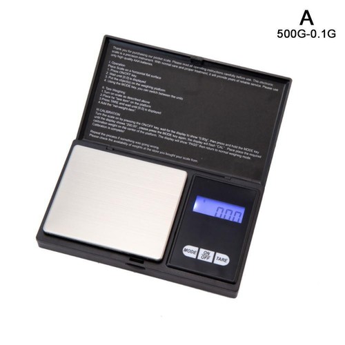 500g Precision Digital Scales for Gold Jewelry 0.01 Weight Electronic Scale
