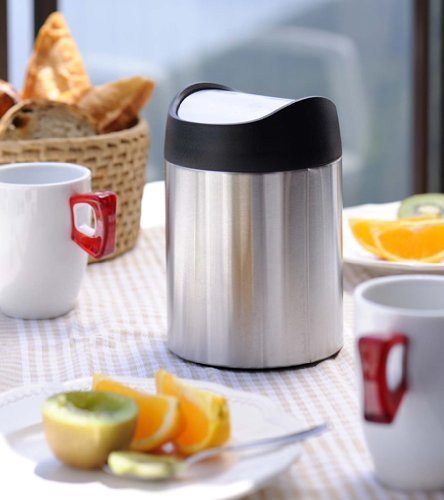 Simplehuman Tabletop Bin 1.5 Litres Stainless Steel CW1637CB