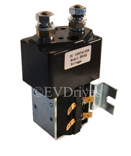 Albright Style SW180 Solenoid Contactor 200 amp w// Mounting Bracket 12V