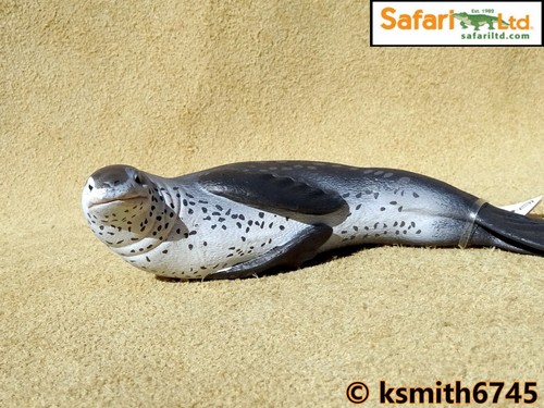 Safari phoque Léopard solide Jouet en plastique zoo Sea Marine Animal Prédateur nouveau
