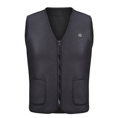 Electric Vest Heated Cloth Jacket USB Thermal Warm Heated Pad Winter Body Warmer