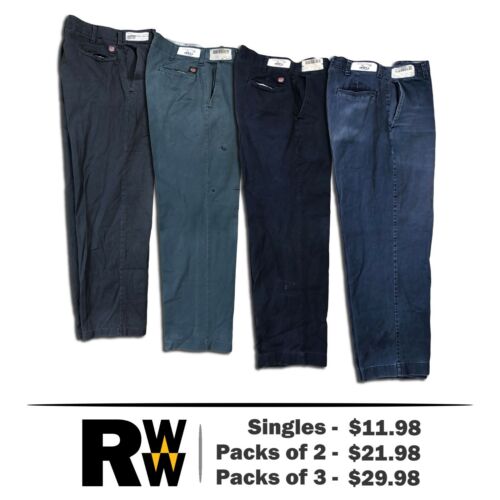 Red Kap Industrial Cotton Pants Work Uniform Dark Colors PC20 SINGLES PACKS