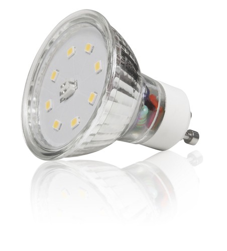 220Volt Gu10 Schutzglas 5W Spots Lampen Birne SMD LED Leuchtmittel
