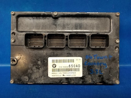 PROGRAMMED PLUG /& PLAY 06 DODGE CARAVAN 3.3 PCM ECU ECM MODULE P05094650AD 658