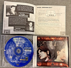 RESIDENT EVIL: CODE VERONICA *SEGA DREAMCAST NTSC / US  TOP ZUSTAND * RARITÄT *