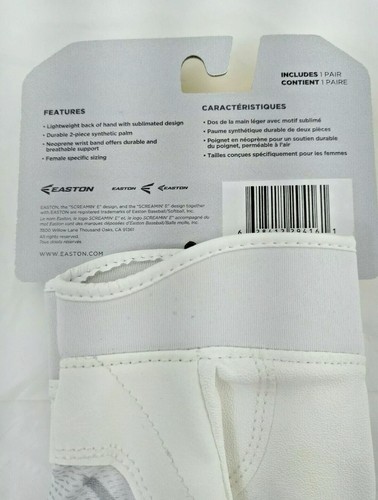 Easton Hyperlite femme grand fastpitch Softball Gants de batteur