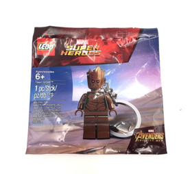 Lego Marvel Super Heroes Captain America's Motorcycle 25pc Set & Teen Groot
