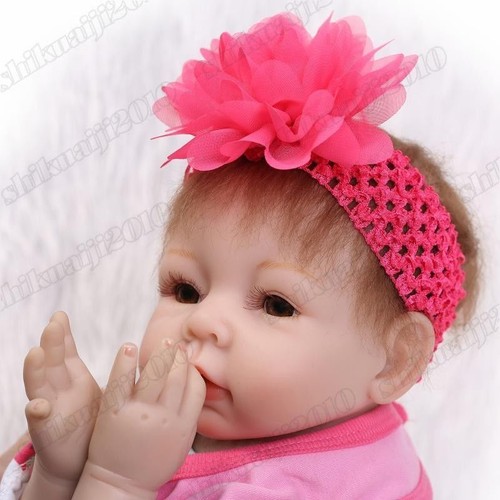 22/" Reborn Headmade Baby Doll Lifelike Soft Silicone Vinyl Real Life Elephant