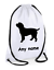 Cockerpoo Dog Grooming Kit Personalised Drawstring Bag with there name 