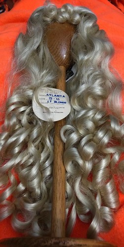 Lot Of 2 ATLANTA Doll Wig Modacrylic by Global Dolls in Lt Blonde Size 15-16 NOS