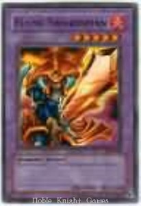 Konami-YGO-Legends-of-Blue-Eyes-White-Dragon-Flame-Swordsman-Super-Rare-Fair