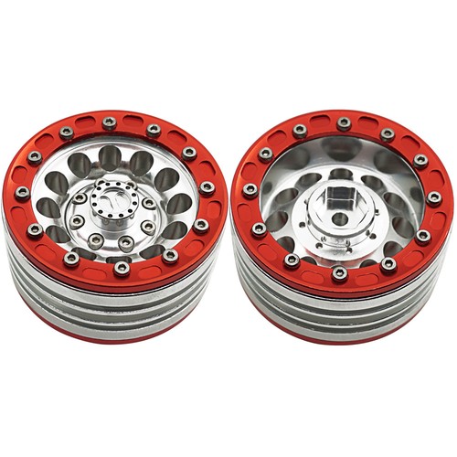 4 Stück 1.9/" Beadlock wheel rims Felgen für Axial SCX10 D90 CC01 RC Crawler