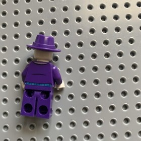 Lego DC Comics Minifigure Joker Blue Vest Purple Hat 76013 Batman Steam Roller