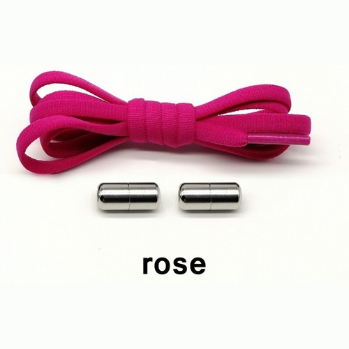 Kids Adult Sneakers Elastic Shoelaces Metal Capsule Button No Tie Lazy Lot