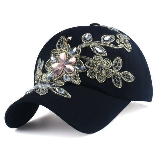 Gorras De Mujer De Moda Gorra Snapback Para Dama Cachucha Boina Encajes Bordada