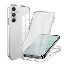 Handy Hülle für Samsung Galaxy A34 5G Smartphone 360 Grad Case Bumper Schutz 360