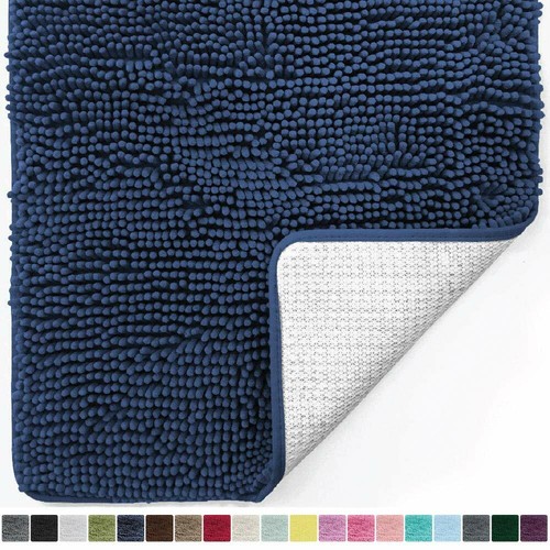 30x20 Plush Carpet Mats for Tub Shower Bath Room Gorilla Grip Bathroom Rug Mat