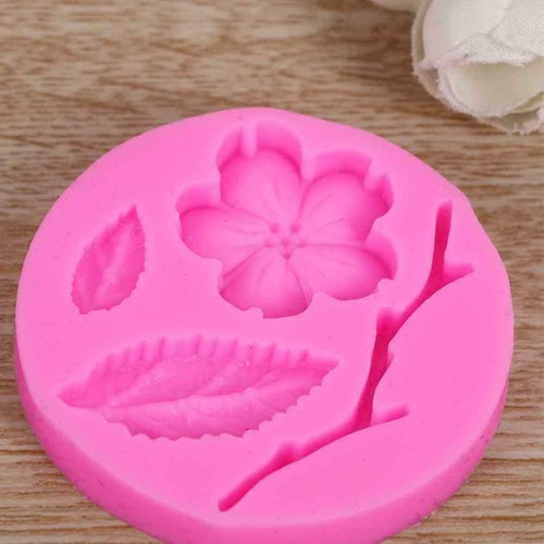 Blumen Silikon Form Kuchen Praline Soap Würfel Behälter Großh DIY S1O3 Mold B6H6