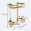 Shower Caddy Storage Basket Bathroom Gadget Ti-PVD Golden Finish //Luxury Style