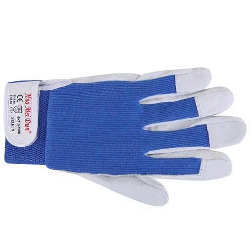 Ladies Mens Artificial Pigskin Gardening Gloves Thorn Proof Garden Work Gloves
