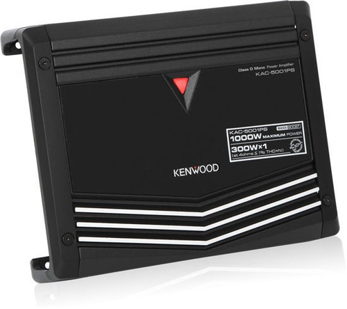 KENWOOD 1000W Monoblock Performance Series Class D Car AmplifierKAC-5001PS