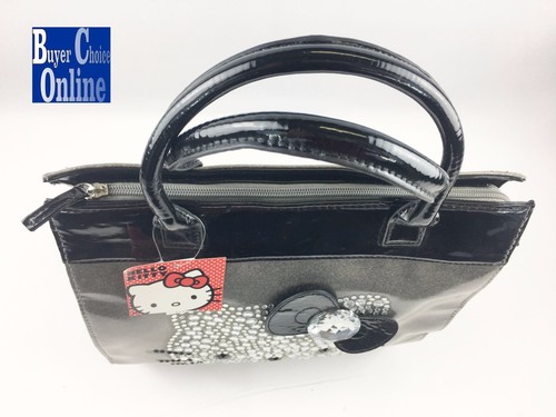 HELLO KITTY ORIGINAL FLARE STONE FACE MEDIUM FASHION HANDBAG FREE SHIPPING