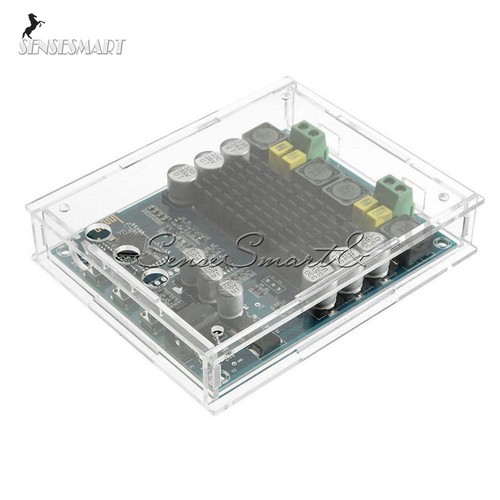 DIY TPA3116D2 120Wx2 Digital Bluetooth 4.0 Audio Receiver Amplifier Acrylic Case