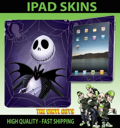 IPAD AIR SKIN VINYL STICKER NIGHTMARE BEFORE CHRISTMAS JACK SELF ADHESIVE