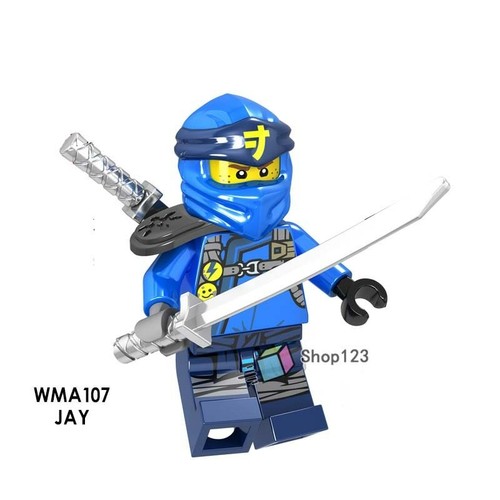 Single Ninjagoes Movie Figures Warrior Archer Swordsman Sword Master Ice