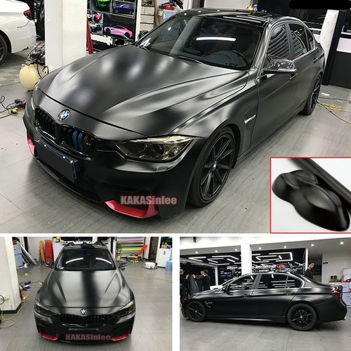 Entire Car Wrap Hot Pearl Metal Satin Matte Chrome Vinyl Sticker Stretchable CB