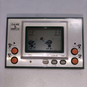 Nintendo Game & Watch Judge IP-05 Green Handheld System 1980 Made in Japan Retro
