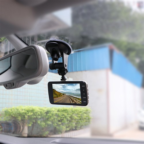 4/'/' Dual Lens Camera HD 1080P Car DVR Vehicle Video Dash Cam Recorder G-Sensor K