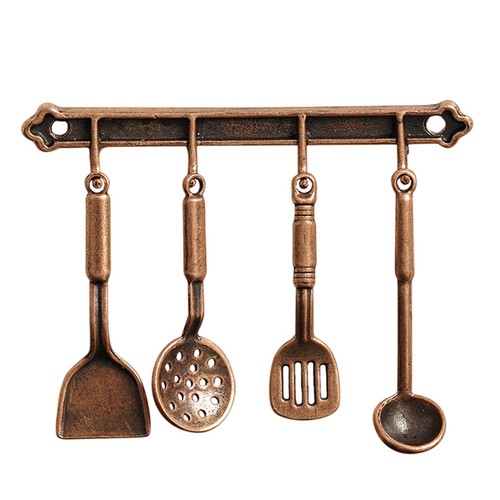 Cn /_ DR7 5pcs Cuisine Maison de Poupée Mini Cuillère Pelle Ustensiles Outils