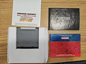 Red Alarm Nintendo Virtual Boy CIB Complete In Box