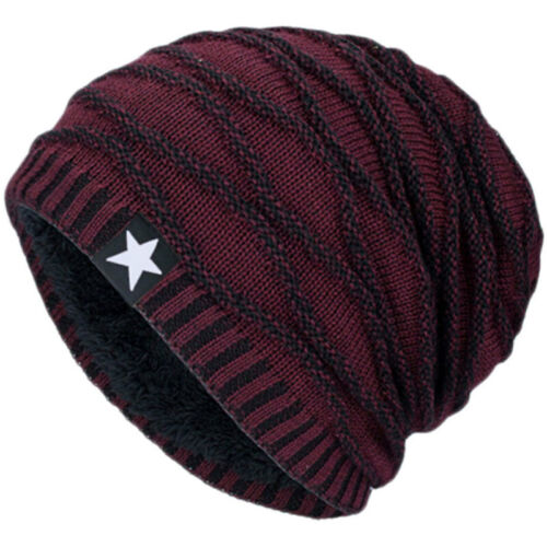 Winter Mütze Heritage Beanie Damen Herren Cap Mütze Schnee Kappe Slouch Ski Cap