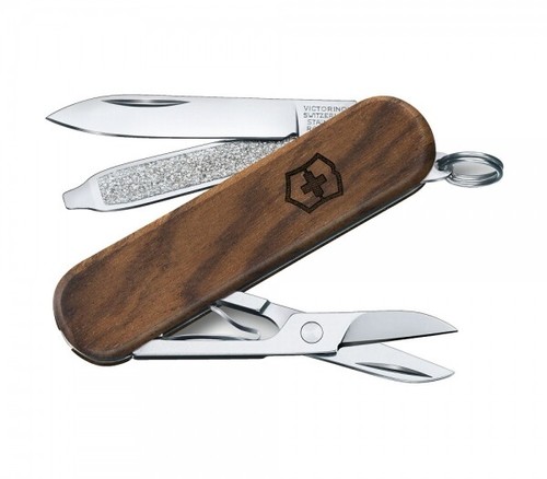 Victorinox Taschenmesser Classic SD Wood S Nussbaumholz 0.6221.63