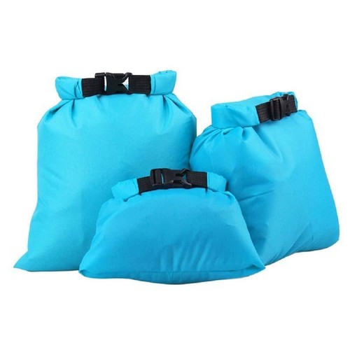 3 Pcs Kayaking Camping Ultralight Dry Bag Stuff Sack Waterproof Storage Bag MA