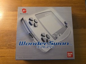 WonderSwan Handheld Console Skeleton Blue CIB Complete Tested US SELLER