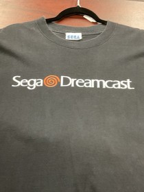 Vintage Sega Dreamcast 1999 Promo T-Shirt Electronics Boutique - Black  L / XL