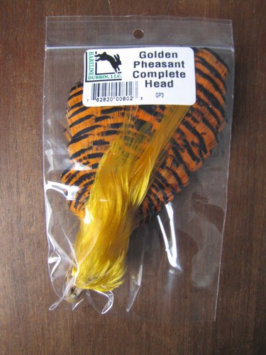 Fly tying Hareline COMPLETE Faisan Doré Tête