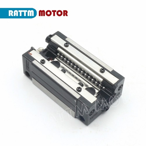 【DE】CNC Linearführung 20mm Square Linear Rail Guide L1200mm/&4pc TRH20B Carriages