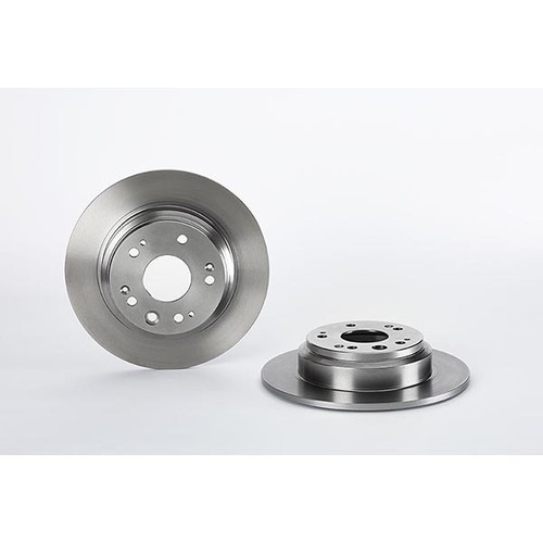 Honda Accord Brembo Rear Brake Discs Coated Finish Solid Type