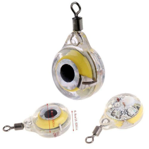 Fishing Flashing LED Light Lure Underwater Night Fishing Light Bait X6D2