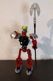 LEGO BIONICLE Figure Only Toa Norik 8763 Missing Shield Mask Spinners