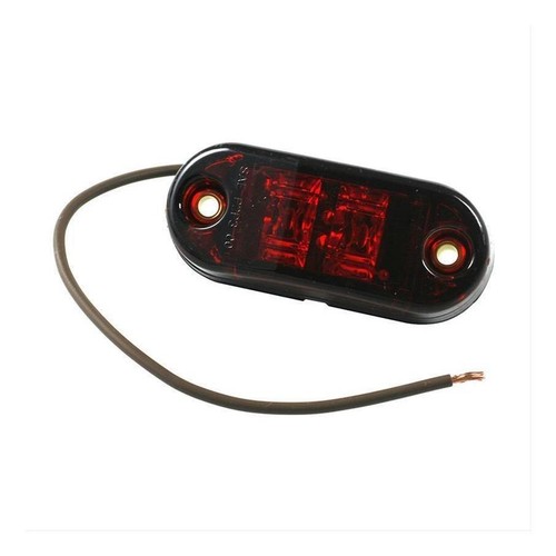 Red 2.5/" Oval LED Clearance Marker Lights Grote 47012
