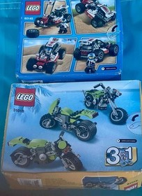 2 New Lego Sets Lego City Buggy 60145 & Creator Highway Cruiser 31018 Sealed Box