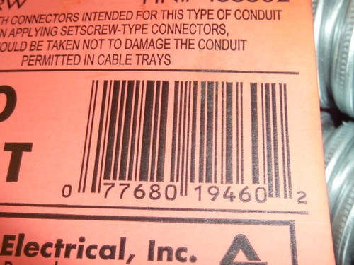 ft in NEW Anamet Reduced Wall Steel Flexible Metal Conduit 1/" inch x 50/' feet