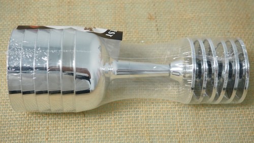 Silver Metallic Plastic Toasting Cups Champagne Glass Wine Glass Wedding Event