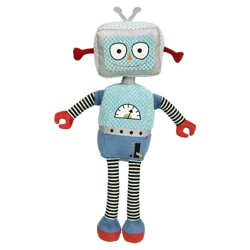 Robot Blanda Juguete increíble idea de regalo Luz de robots juguetes de Lujo especiales o Azul oscuro
